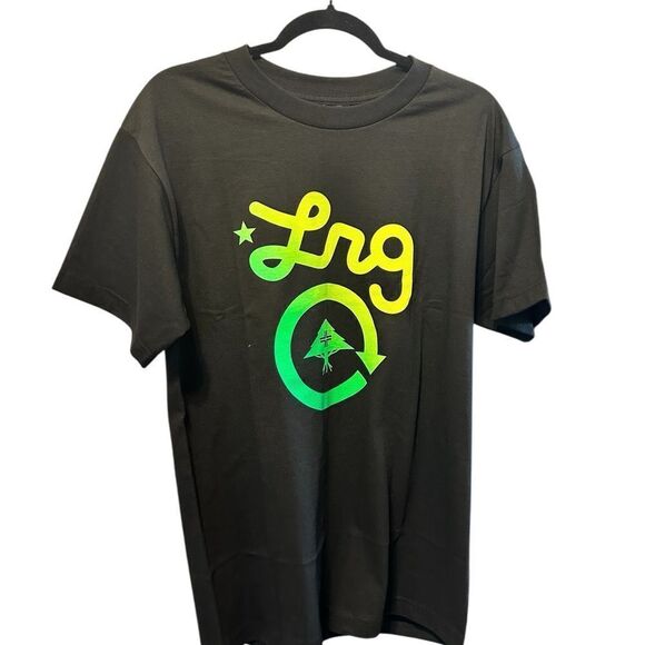 NWT LRG Unisex Black Short Sleeve Graphic Tee Shirt Lifted Research Group - M - Picture 1 of 7